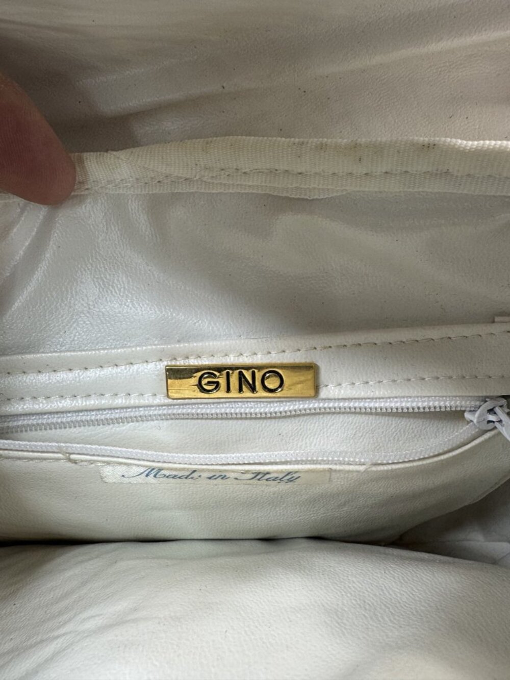 Vintage Gino Italian Straw Crossbody Bag With Embellished Flap & Tassels Boho Ch - Picture 4 of 4